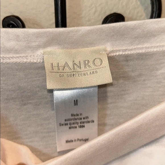 HANRO PLEATED PINK NIGHTGOWN 100% COTTON SIZE MEDIUM - Picture 2 of 5